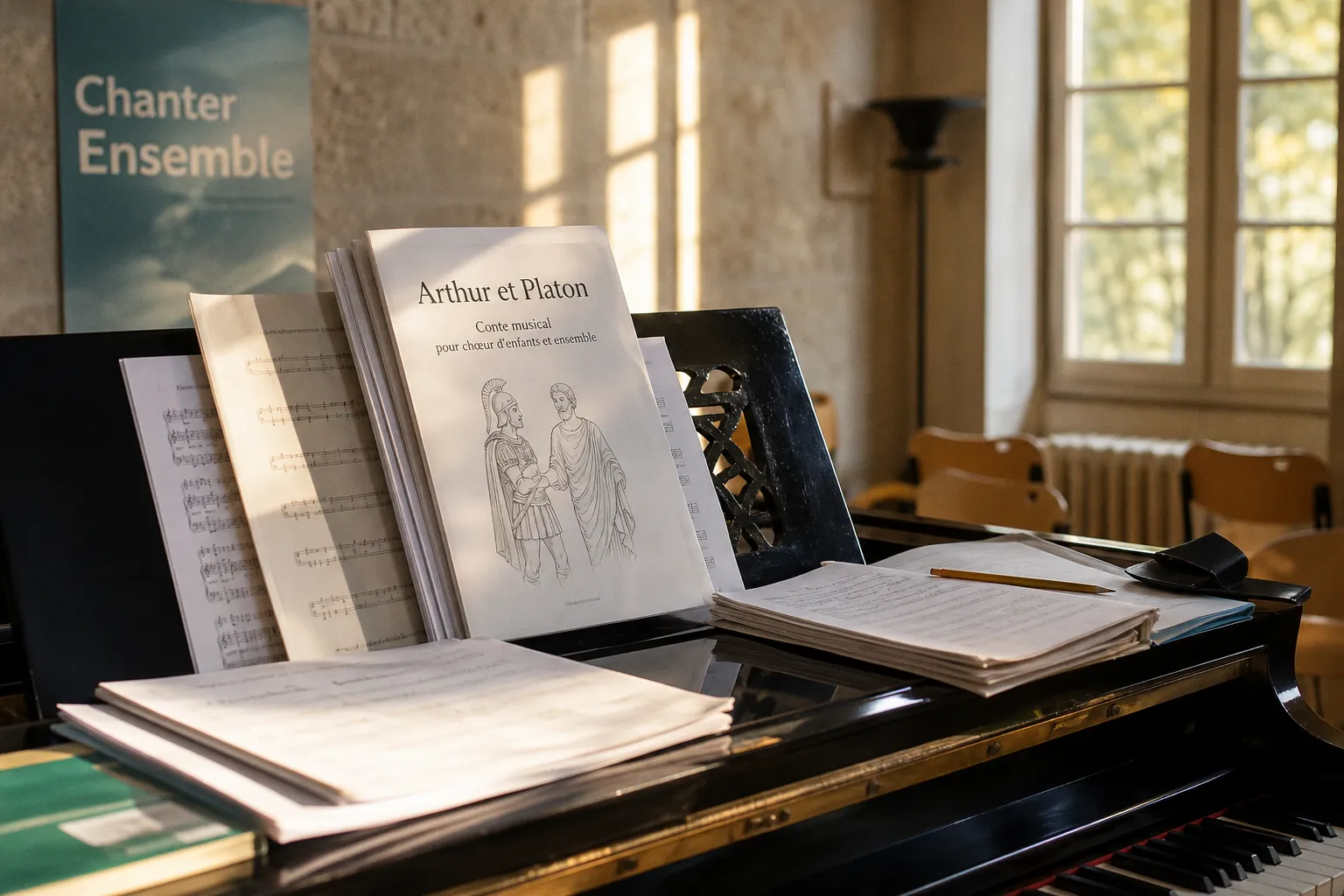 Arthur et Platon : l'association Vocali implique les enseignants dans la création chorale