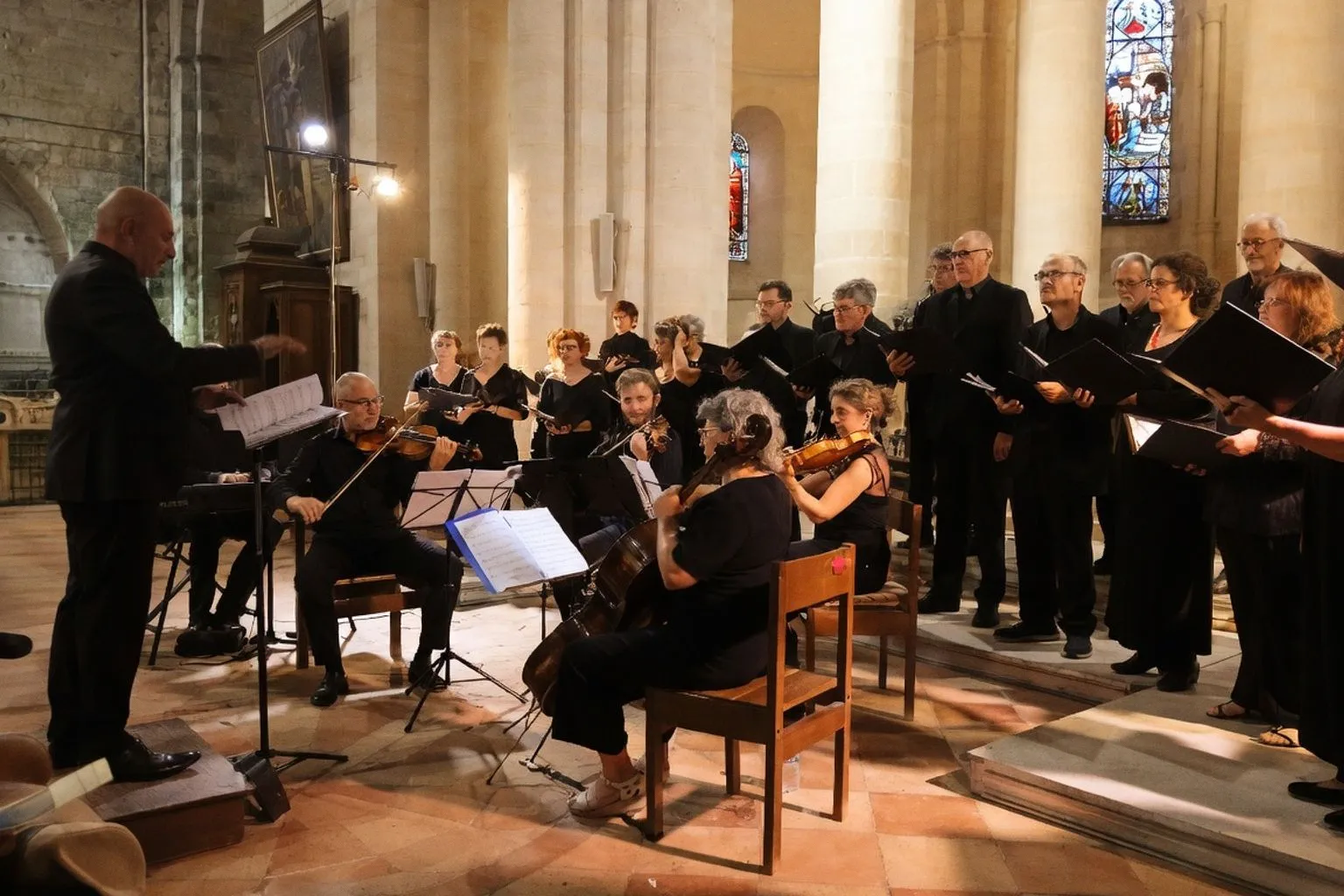 Clôture du stage choral de Guîtres : hommage aux compositrices et à l'orgue