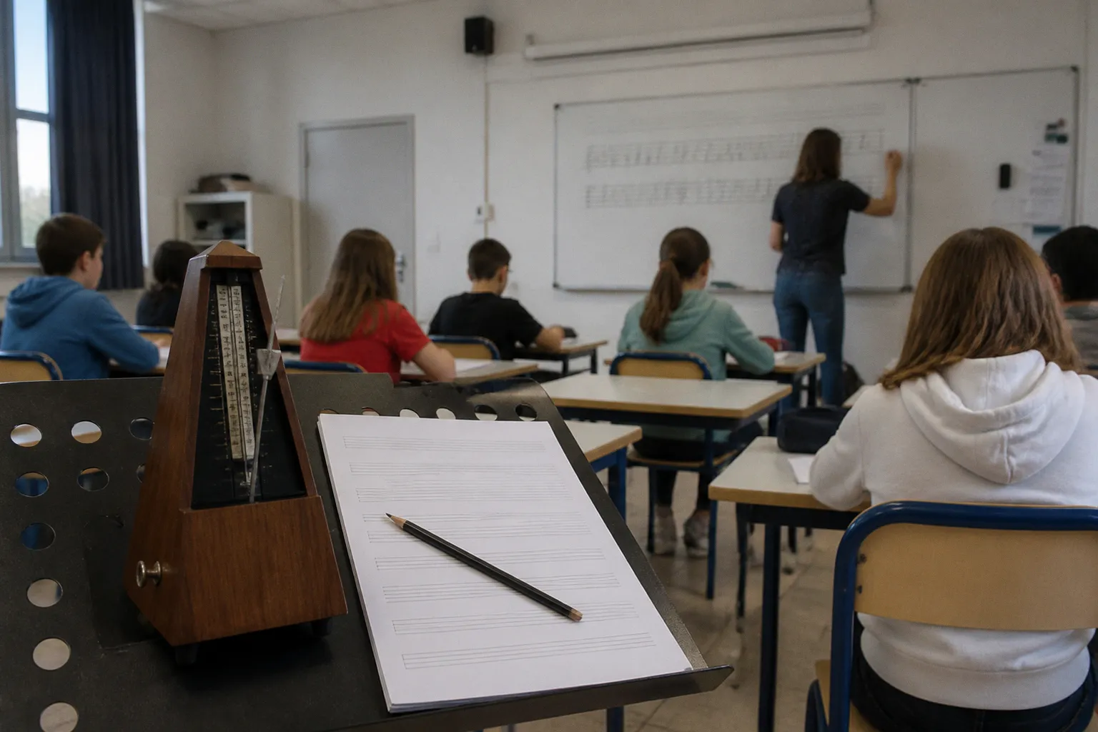 Évaluation en cours de musique : notes ou compétences ?