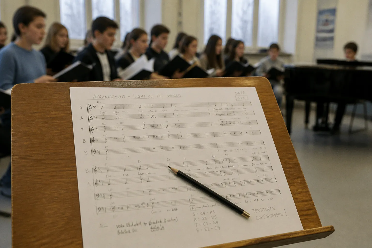 Musiques actuelles en chorale : l'art de l'arrangement
